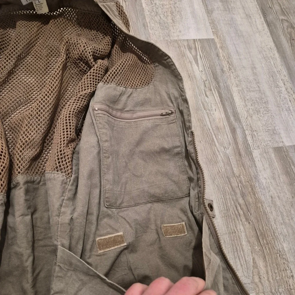 DOMKE PhoTOGS Utility Vest Distressed Gorpcore Mesh Pockets Utilitatrian‎ Size L